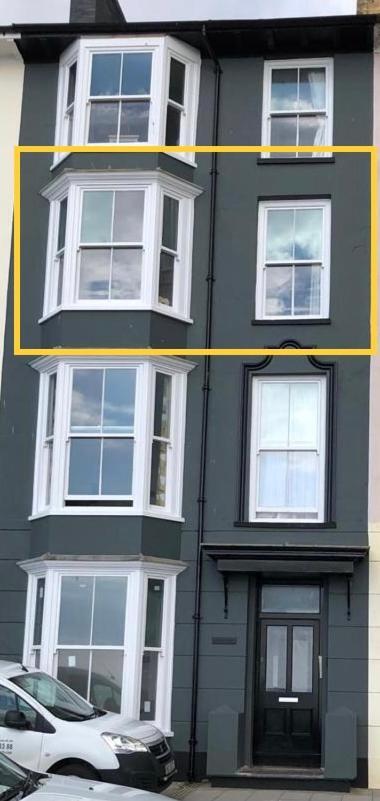 Sea View Apartment - Sleeps 2 Aberystwyth Exterior foto