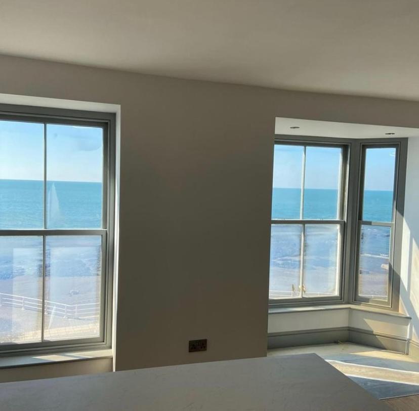 Sea View Apartment - Sleeps 2 Aberystwyth Exterior foto