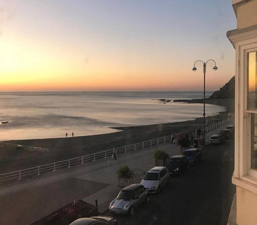 Sea View Apartment - Sleeps 2 Aberystwyth Exterior foto