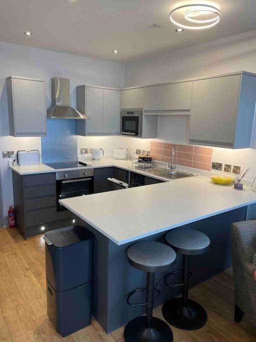 Sea View Apartment - Sleeps 2 Aberystwyth Exterior foto