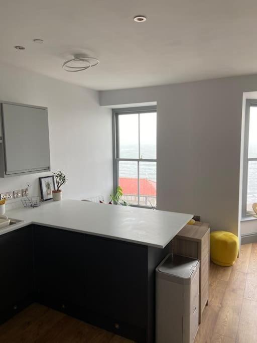 Sea View Apartment - Sleeps 2 Aberystwyth Exterior foto